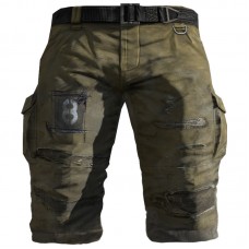 Edgy urban style shorts HF1915-03-04