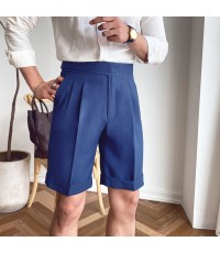 men's linen suit shorts HF0906-01-01